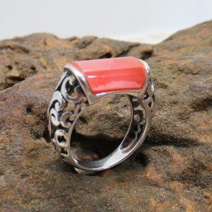 925 Vintage Carnelian Ring